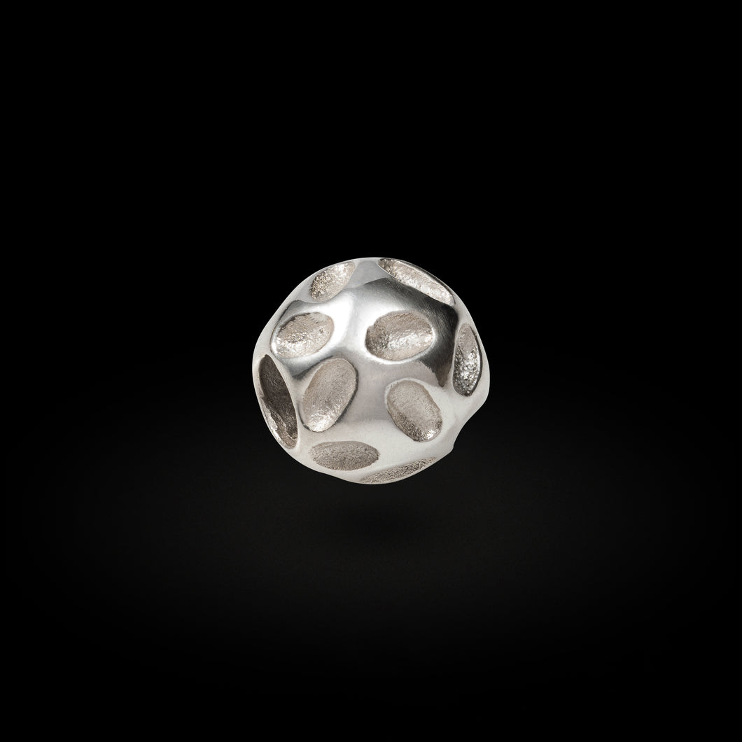 Dented Bead Silver